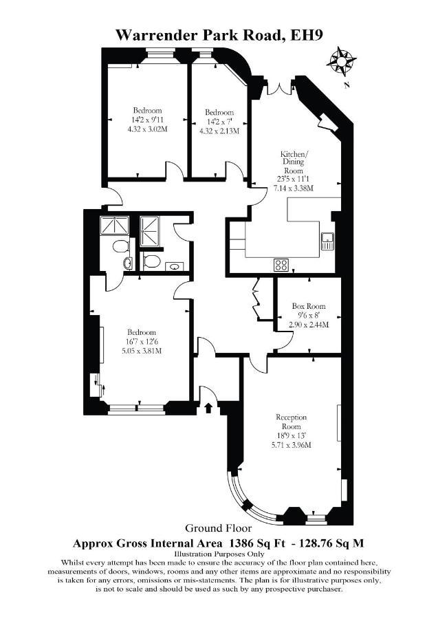 Stylish 3-Bedroom Edinburgh City Getaway Exterior foto